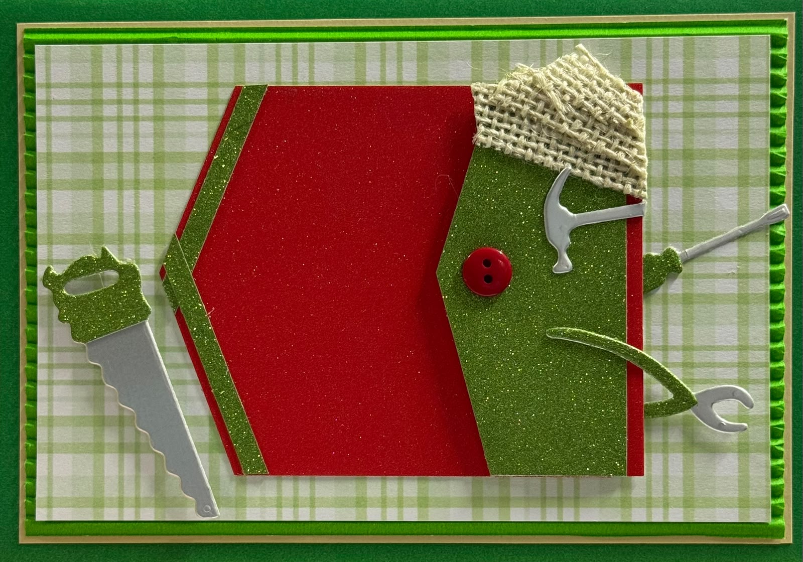 Red Pocket with tools